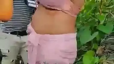 Assamese wife caught fucking outdoors