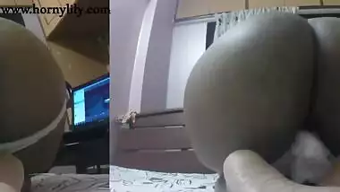 Big Tits Indian Pornstar Horny Lily Bend Over Stripping Nude