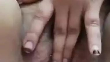 Horny milf show her big boob