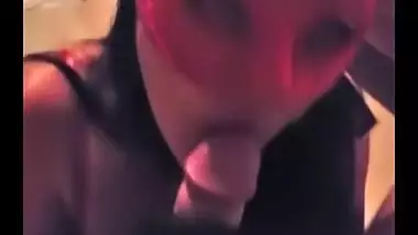 Asian gives passionation blowjob to new BF
