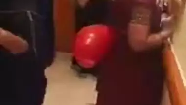 Delhi auntis playng fucking game on holi