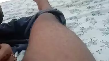 Local Desi maid Bhabhi sucking dick of her house owner