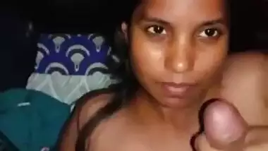 Taking cumshot on face