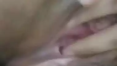 Bangladeshi chubby girl fingering her fat pussy