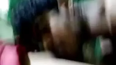 Desi female easily allows sex partner to lick her unshaved cherry