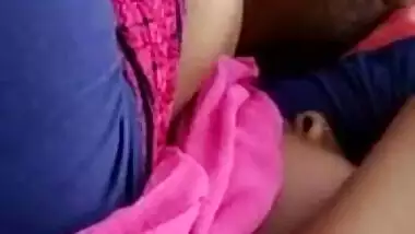 Village college student sucking boobs