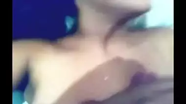 Big boobs sexy college girlfriend sensual blowjob