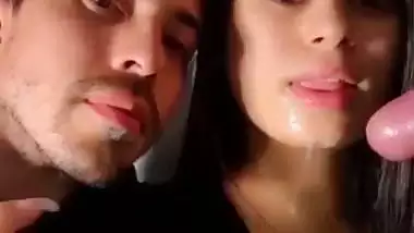 Cuckold Husband Encourage His Wife to Suck Strangers Cock