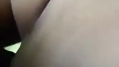 Sexy Desi Girl pussy fingering and painful fucking outdoor