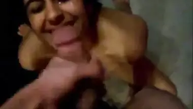 Sexy punjabi girl dancing on webcam.