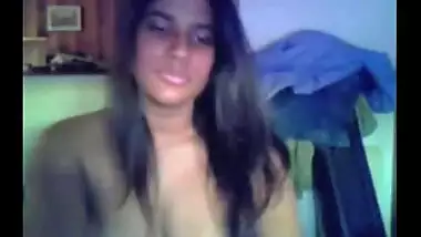 Patna cousin sister masturbates at webcam for Delhi brother