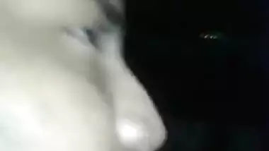 Desi wife kiss selfie video capture