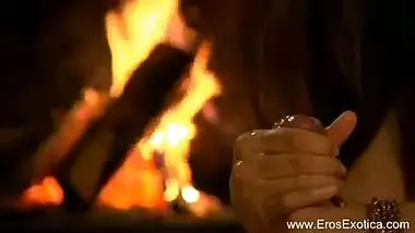 Amazingly Sensual Brunette MILF Blows