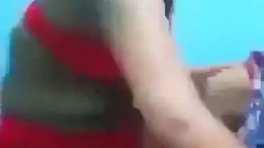 Desi MMS of a girl showing her boobs and sucking a dick