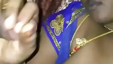 Married Tamil Wife Sucking Dick at Night