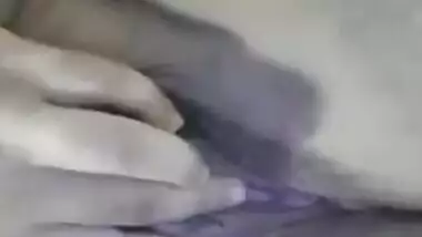 Indian model touches her massive XXX twins and masturbates twat