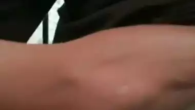 Desi nurse riding dick inside a car