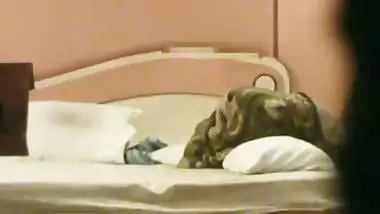 Indian Sexy Wifey sis Rides my Dick very hard and Fast, and Sucks every Drop of my Cum on Spy Cam
