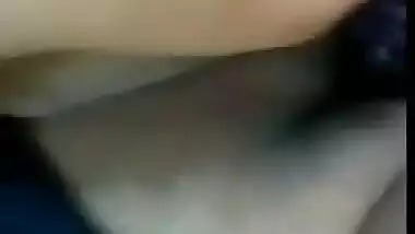 Desi indian village girl masturbating with banana and eating cum recording selfie to boyfriend part 2