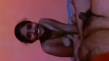 Indian chick flashes her XXX body sitting next to a naked sex stick