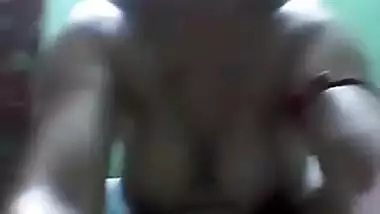 FSI porn blog videos of a breasty lonely Telugu wife