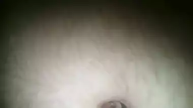Indian girl recording for her boy friend