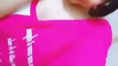 Indian babe is grateful to man for camera and shows him XXX boobs