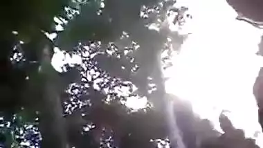 Sexy Muslim girl getting bold in public