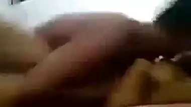 Sexy telugu housewife boobs sucked by friend