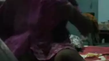 desi wife nude with hubby on bed