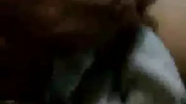 Indian Housewife's clean pussy exposed by her husband