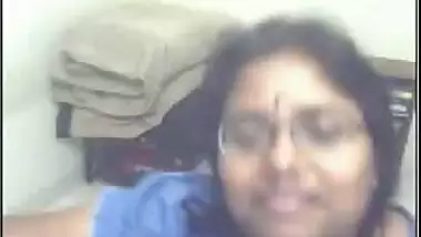 Indian girl giving her audition in studio...