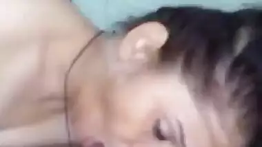 Mature Indian Aunty Giving Amazing Blowjob To Young Lover