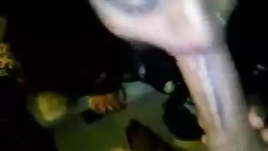 Marathi bhabhi sucking her guest’s long dick