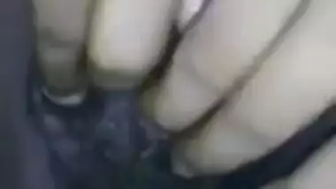 Indian flashes her XXX slit and sex twins with dark nipples on camera