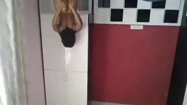 Sexy indian girl playing