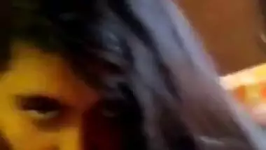 Chubby big boobs sucking cock