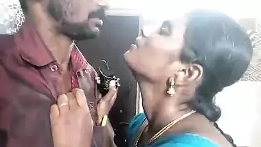 Desi Couple Romance & Kissing