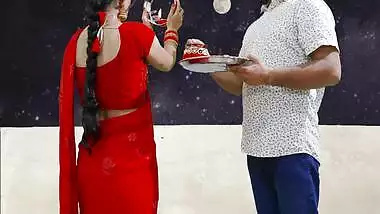 Karva Chauth Special: Newly Married Priya Had First Karva Chauth Sex And Had Blowjob Under The Sky With Clear Hindi