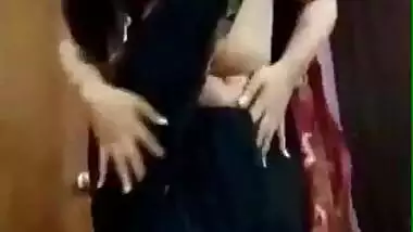 Cute girl in sari